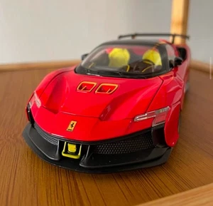 Ferrari SF90 XX 1:24 Scale Diecast Model Car Lights Sound Racing Collectible Toy - Picture 1 of 10