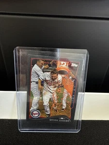 2014 Topps BLACK MINI Brian Dozier - /5 - Picture 1 of 2