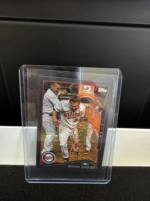 2014 Topps BLACK MINI Brian Dozier - /5 - Image 1 of 2