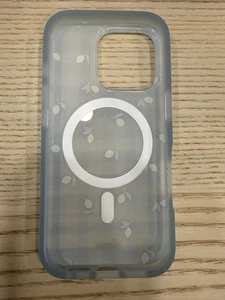 SONIX Handyhülle für iPhone 16 Pro, MagSafe kompatibel, Lemon Gingham - Bild 1 von 5