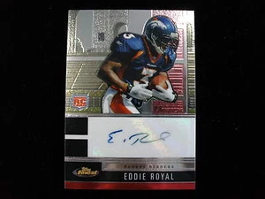 2008 Finest Eddie Royal rookie autograph Broncos Chargers signature # 142 - Picture 1 of 1