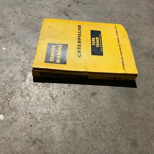 CATERPILLAR CAT  769B ROCK TRUCK TRACTOR SERVICE MANUAL S/N 99F - Picture 1 of 2