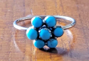 Anello turchese vintage - Foto 1 di 3