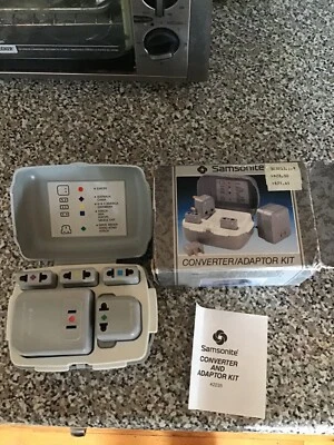 Samsonite Converter / Adaptor Kit #2235 Box has Some Minor Damage, Kit Perfect - Image 1 of 4