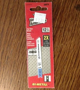 Vermont American 30074 jigsaw blade 12 TPI wood/metal/PVC, 2 3/4" bi-metal - Picture 1 of 1