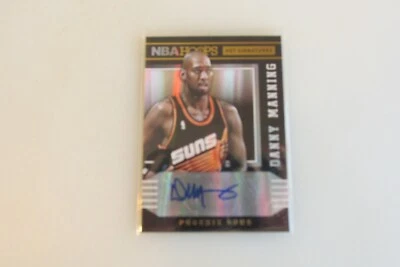 Tarjeta autógrafa 2014 Panini-Hoops #48 Danny Manning Hot Signatures estado casi nuevo Foto 1 de 2