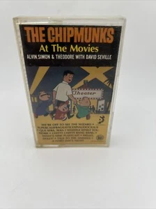 THE CHIPMUNKS AT THE MOVIES Cassette Tape 1987 Compilation Pop Rare CS4 - Picture 1 of 4