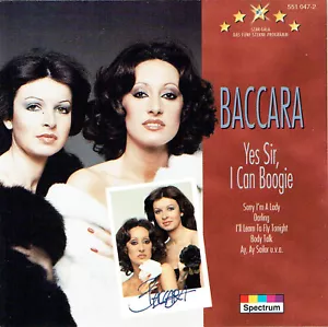 (CD) Baccara - Yes Sir, I Can Boogie - Sorry I'm A Lady, Darling, Ay, Ay Sailor - Bild 1 von 2