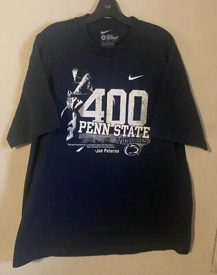 Nike Joe Paterno Penn State 400 Victories Wins Shirt Adult Size XL - Image 1 of 3