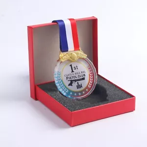 Medalla Personalizada para Premios Foto Personalizada Grabada Cristal Vidrio Trofeo MVP - Imagen 1 de 14