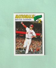2018 Topps Throwback Thursday TBT #98 Bryce Harper Washington Nationals