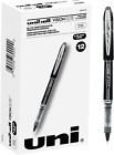 Uniball Vision Elite 0.5mm Fine Point Pens 12-Count - Micro Tip, Black Ink