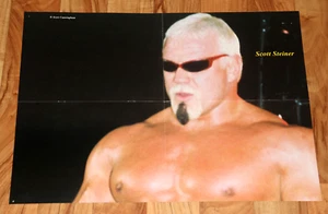 Scott Steiner / Matt Hardy Jeff Hardy WWF WWE Wrestling Vintage Poster - Picture 1 of 4