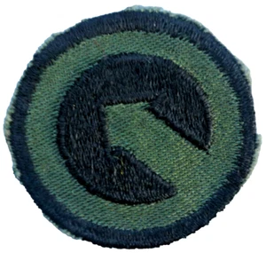 PARCHE TENUE DEL EJÉRCITO DE ESTADOS UNIDOS 1ER COMANDO LOGÍSTICO BORDADO EN SARGA PERÍODO VIETNAM. - Imagen 1 de 2
