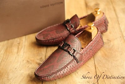 Louis Vuitton Hockenheim Python Leder Schuhe Halbschuhe Herren UK 7,5 Neu UVP: 2300€ - Bild 1 von 4