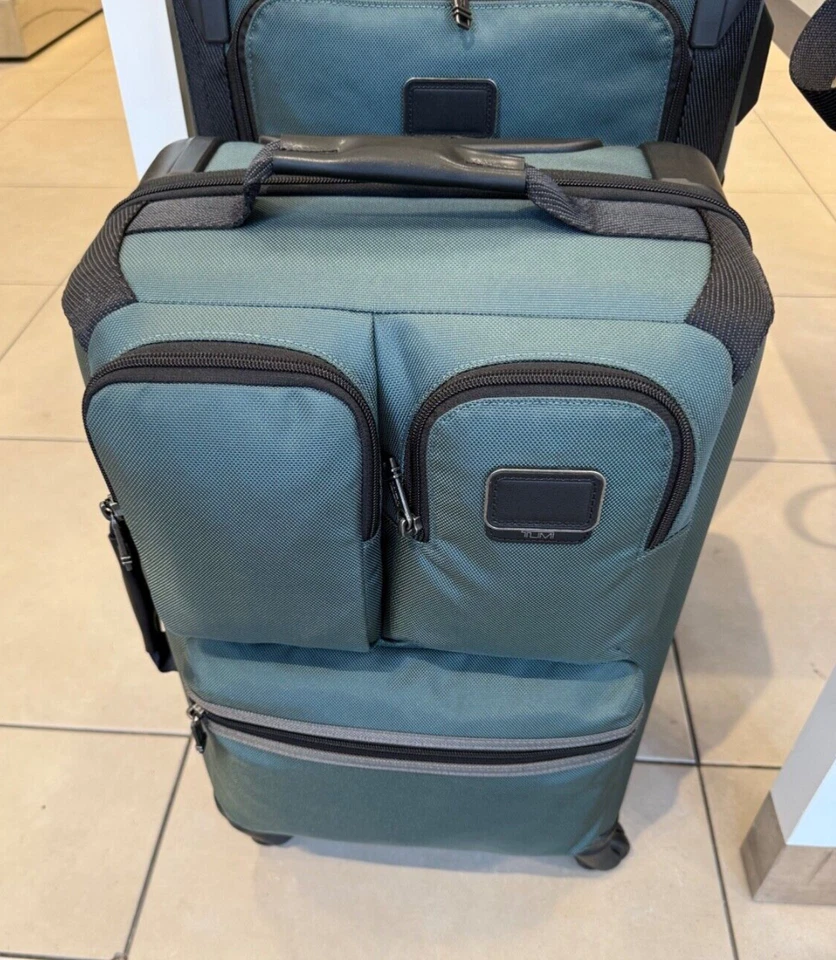 TUMI 22" Briley International Expandable Carry-On Green