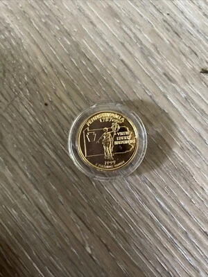 1999-S Proof State Quarter PENNSYLVANIA - Image 1 of 3