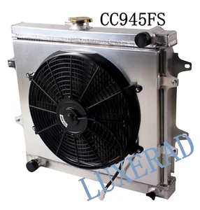 Radiador + ventilador 3 filas para camioneta Toyota 4Runner 84-95 2,4 L L4 SR5 cabina DLX 22R LN55 - Imagen 1 de 11