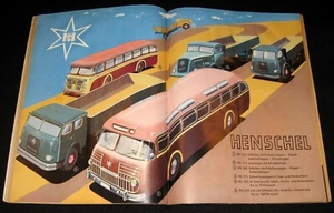 TRUCKING & BUS 1953-04 GERMAN MAGAZINE LAST-AUTO und OMNIBUS MEILLER DUMP TRUCK - Picture 1 of 5