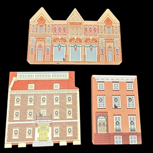 New York Christmas Series Cat's Meow Set Of 3 Buildings - Picture 1 of 18