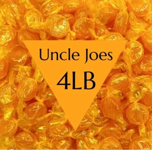 Butterscotch Buttons Wrapped Candy - 4 lbs. ~ Uncle Joes Candy® ~ FREE SHIPPING - Picture 1 of 6