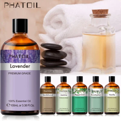 100ml Natural Pure Aromatherapy Essential Oil Undiluted Essential Oils Diffuser - Image 1 of 4