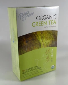 Prince of Peace 100% Organic Green Tea, 100 Tea Bags per Box – 8 Boxes BRAND NEW - Picture 1 of 12