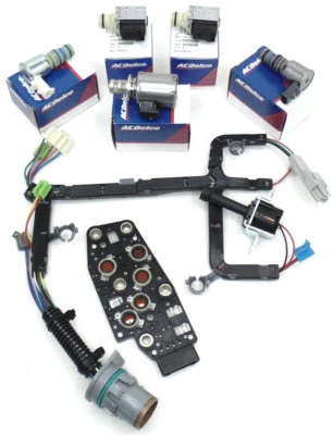 Kit de solenoide de transmisión 4L60E 4L65E 4L70E con arnés 2006-08 juego de 7 piezas (99088)* Foto 1 de 4