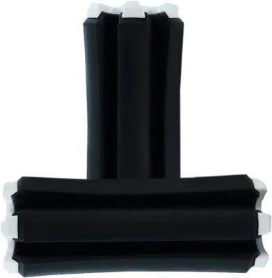 MOBILE PRO SHOP Golf Club Carrier – Holds 6 Clubs, Keeps Them Visible, Clean & Dry (Black/White)