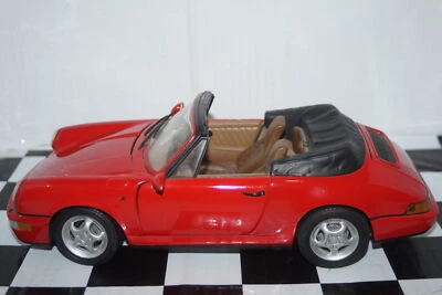 ANSON Porsche 911 Carrera 4 Cabriolet en Rojo escala 1:14 Ref 30313 Foto 1 de 4