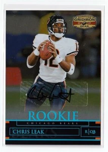 Chris Leak RC Automático #14/25 Donruss Gridiron Gear Platinum Signature Gators Bears - Imagen 1 de 2