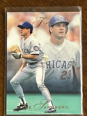 1993 FLEER RYNE SANDBERG FLAIR  #20 CHICAGO CUBS - Image 1 of 2