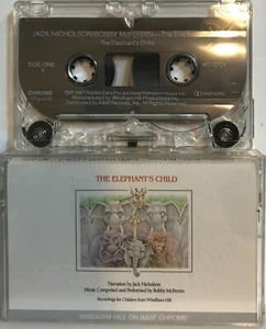 Jack Nicholson ‎: The Elephant's Child (Cassette Tape 1987 Windham) *Very Good* - Picture 1 of 2