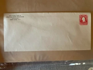 US Stamps SC#'s U395a  George Washington 2 cent Stamped Envelope MNH 1904 - Picture 1 of 2