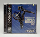 Jerermy McGrath Supercross 98' (Sony Playstation 1 PS1, 1998) Etichetta nera ~ Nuovo