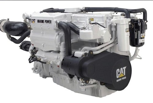 CAT Caterpillar C7 455 HP Marine Diesel Engine Being Rebuilt | eBay