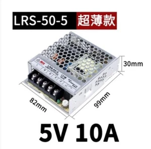 1PCS Meanwell LRS-50-5 50W 5V 10A switching power supply original brand new - Picture 1 of 1