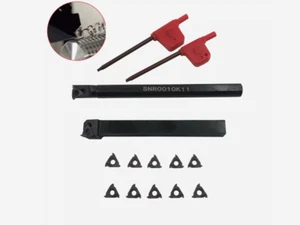 SER1010H11/SNR0010K11 Turning Kit +10PCS 11ER/11IR A60 Inserts (15TF Grade) - Picture 1 of 4