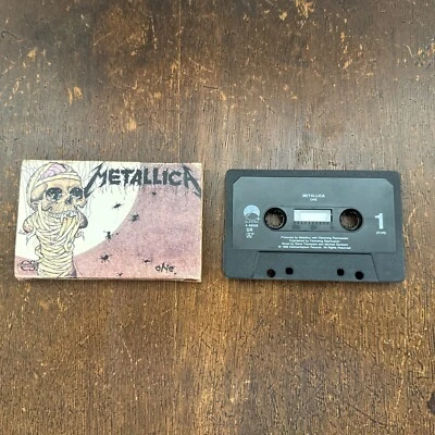 METALLICA One / The Prince Cassette Single w/ Cover Art Black Tape Foto 1 de 4
