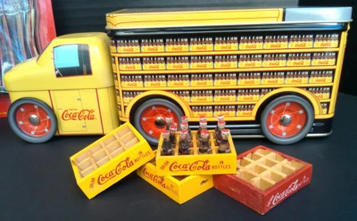coke a cola collectibles tin Trucks - Image 1 of 4