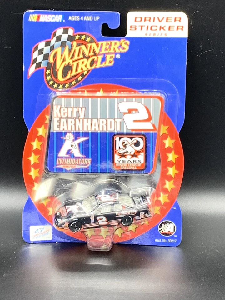 КРУГ ПОБЕДИТЕЛЯ '01 KERRY EARHARDT литой 1:64 NASCAR #2 драйвер стикер серии - Изображение 1 из 1