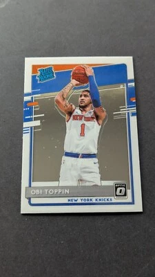 2020-21 Panini Optic Basketball Obi Toppin Knicks RC Rookie - Image 1 of 2