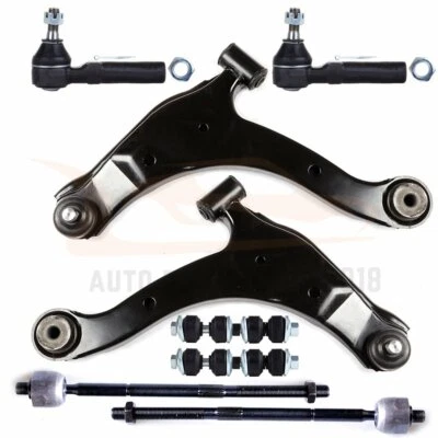 For 2001-2005 Dodge Neon 8PCS Front Lower Control Arms Tie Rods Sway Bars Kit Foto 1 de 4