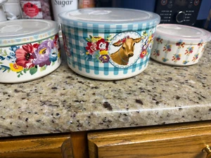 THE PIONEER WOMAN SWEET ROMANCE BLOSSOMS 6-PIECE - Picture 1 of 4