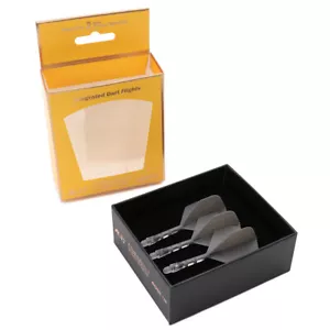 Cuesoul Rost T19 integrierter Pfeilschaft und Flug großer Standard Form - grau - Bild 1 von 28