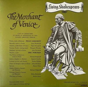 V/A - Living Shakespeare: The Merchant Of Venice (LP) (G++/VG) - Picture 1 of 1