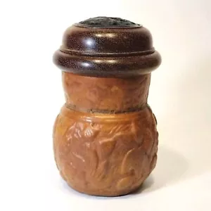 Jaula de cricket calabaza moldeada tarro de 4" tapa de dragón tallada - Imagen 1 de 20