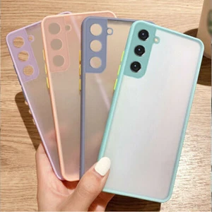 Stoßfeste Matte Hülle für Samsung Galaxy S21 A53 A52s A72 A22 A32 5G Klar Cover - Bild 1 von 17