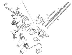 Genuine Mercedes-Benz Seal 124-824-00-98 - Picture 1 of 1