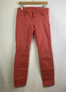 Kut From The Kloth Womens Jeans, Size 6, Sienna Skinny, Peach/Pink, Stretch - Picture 1 of 8